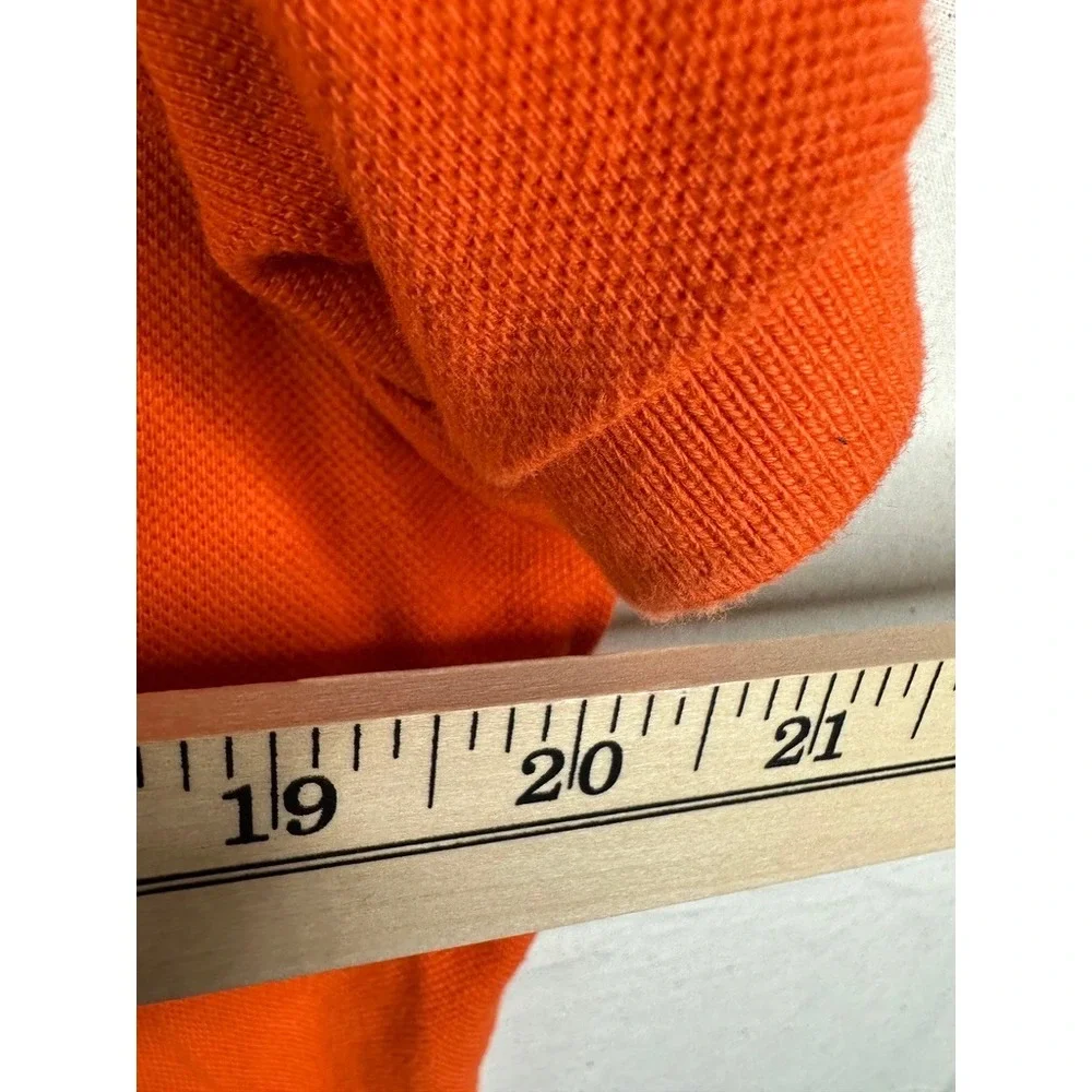 Hollister‎ Men's Super Cut Fit Polo Orange Size XL Y2K_5